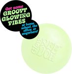Schylling NeeDoh Glow in The Dark - Sensory Squeeze Toy - Gratifying Glowing Glob - 2.5 Wide - Glow in The Dark (Pack of 1)