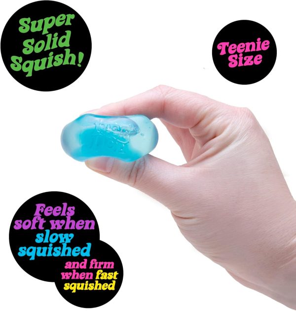 Schylling NeeDoh Nice Ice Baby - Sensory Squeeze Toy - Super Solid Squish - 1.25 Wide - Color May Vary (Pack of 1)