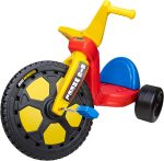 Schylling Big Wheel Chopper - BWCHP - Low-Riding Tricycle with Adjustable Seat for Growing Child up to 70 lbs. - Original Classic Bike - Ages 3 and Up
