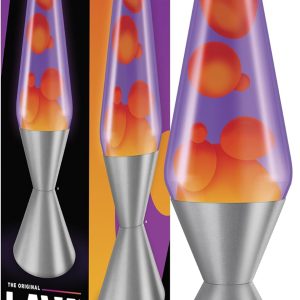 The Original Lava? Lamp - Large 52oz 16.3 - Vivid Twilight - Classic Liquid Motion Lamp - Orange Lava and Purple Liquid - Item #5119 (Amazon Exclusive)