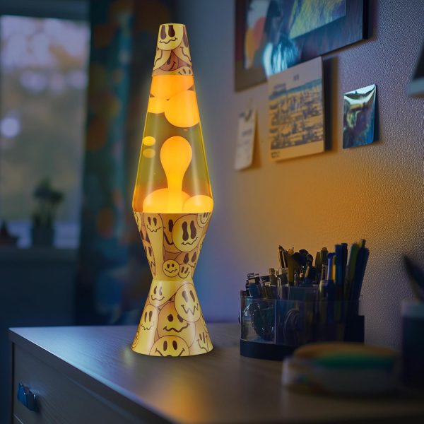 The Original Lava? Lamp - 14.5 Grinning Globs - Classic Liquid Motion Lamp - Yellow Lava and Orange Liquid - Item #2094 (Amazon Exclusive)